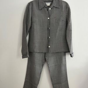 90s Michael Kors check Suit